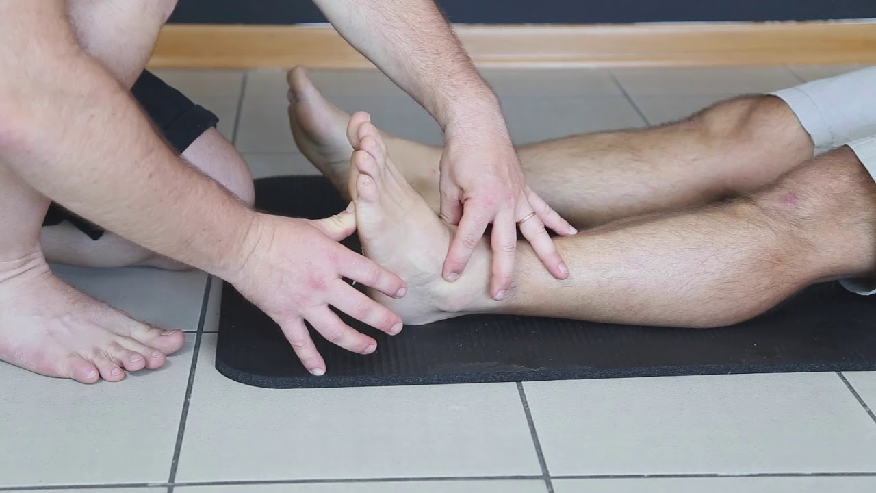 Test per verificare la mobilità della caviglia