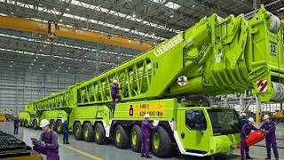 Full Inside USA Heavy Factory  World's Most Giant 140Ton Crane Full Process Guide