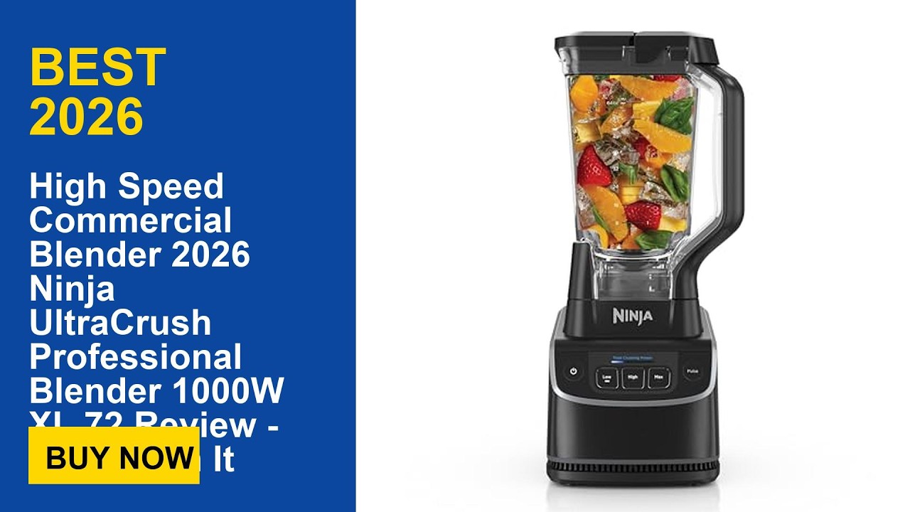 High Speed Blender 高速ブレンダー Amazon.com: Ninja Professional Blender | Smoothie Blending, Drink