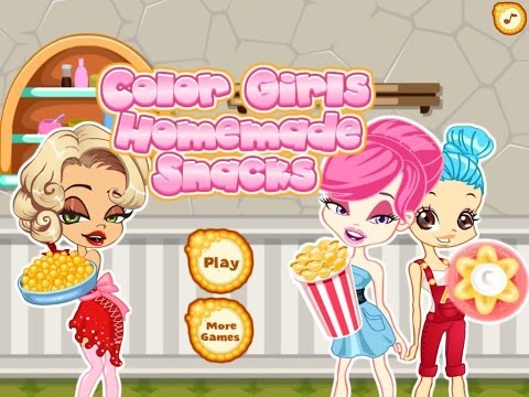 Color Girls Homemade Snacks 2 -Game for Girls