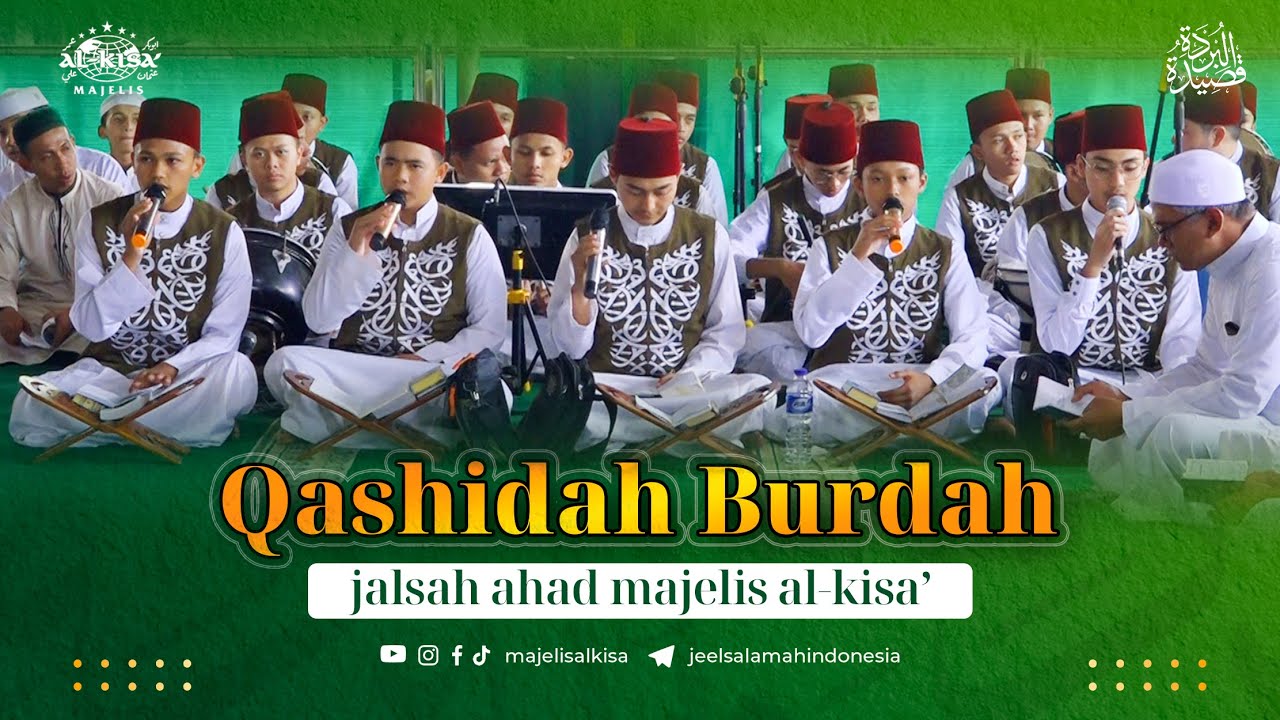 BURDAH & MAULID MAJELIS AL-KISA' CIREBON  ||  HABIB MIQDAD BAHARUN