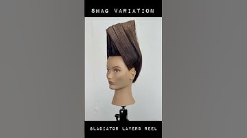 Shag haircut time lapse #shag #haircut #stopmotion #hair #hairstyles #cuttinghair