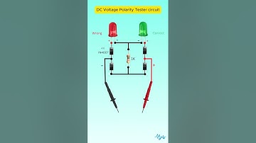 DC Polarity Checker | Identify Positive and Negative Instantly #Shorts