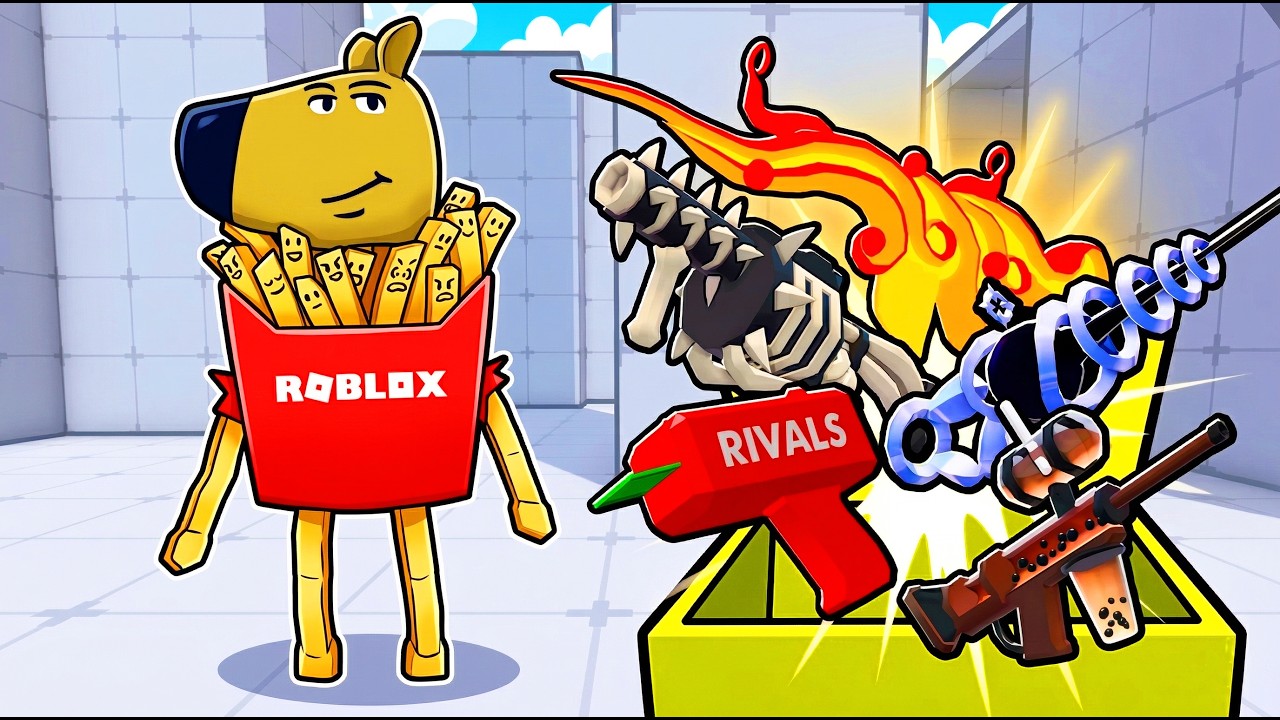 KISTEN ENTSCHEIDEN UNSERE WAFFEN IN ROBLOX RIVALS