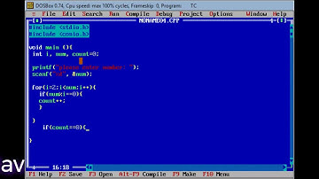 c program to find prime number