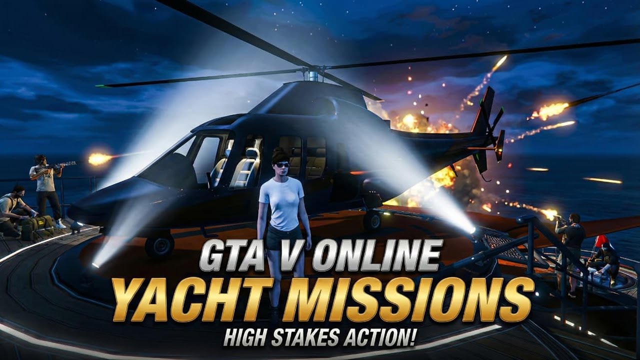 Yacht Missions & High Stakes Action! | Defending the Super Yacht – GTA 5 Online Gameplay