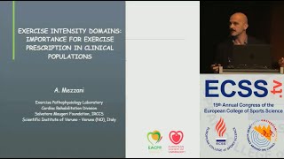 Exercise Intensity Domains: Importance for Exercise Prescription in Clinical... - Dr. Mezzani