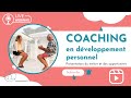 Le coaching en dveloppement personnel  opportunits formation