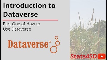 Introduction to Dataverse