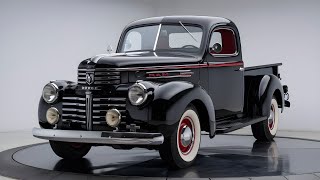 '1945 Dodge Ram – A Legendary Vintage Truck!'
