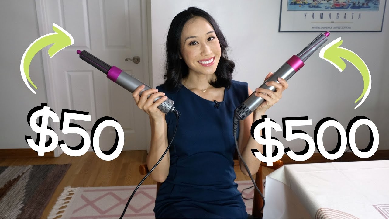 Dyson Airwrap v. Dupe On Straight Hair | Automatic Curler Side-by-Side  Comparison & Honest Reaction - thptnganamst.edu.vn