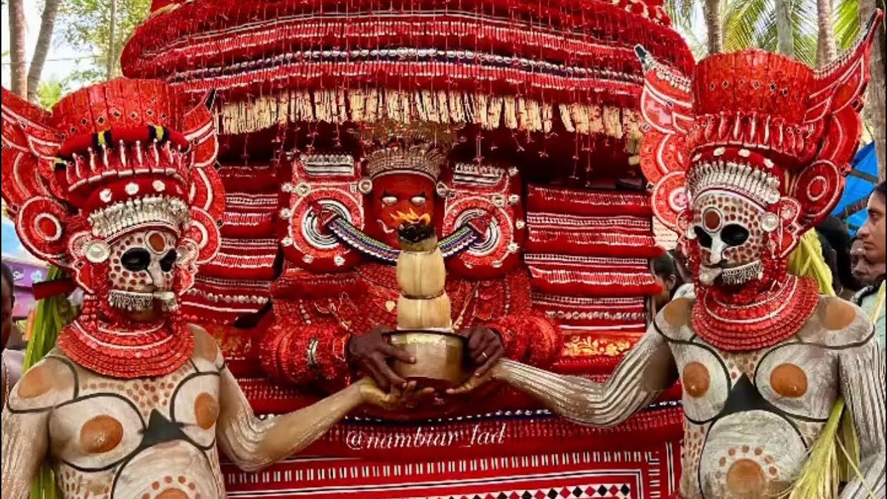 ആര്യക്കരക്കന്നി ഭഗവതി/Aryakarakanni Bagavathi ശ്രീ നിട്ടൂകോമത്ത് ഭഗവതി ക്ഷേത്രംആമ്പിലാട്Theyyam 2025