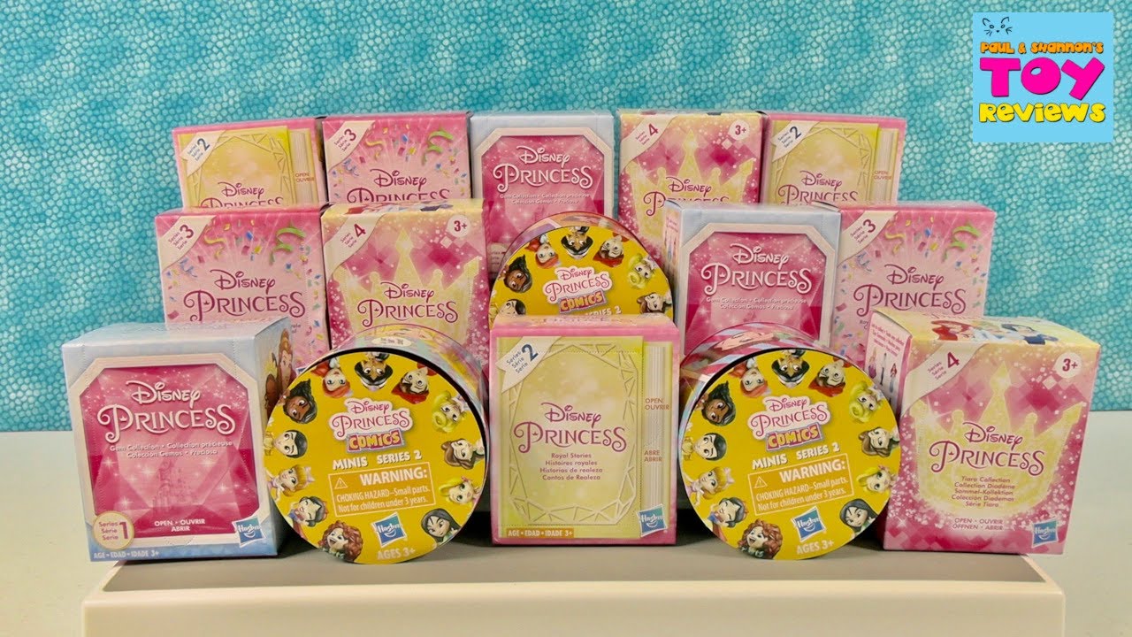 Disney Princess Comics Tiara Gem Royal Stories Blind Bag Figures