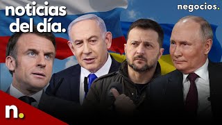 NOTICIAS DEL DÍA: Rusia asedia Odesa y acorrala a Ucrania, Macron amenaza e Israel emite una alerta