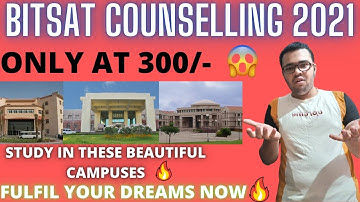 👉BITSAT COUNSELLING IN JUST 300/-😱😱HOW TO FILL PREFERENCES️‍🔥#BITSAT2021COUNSELLING