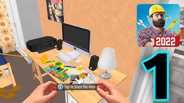 House Flipper Mobile - Gameplay Walkthrough Part 1 - Tutorial (iOS, Android)