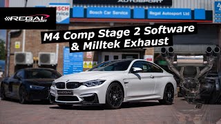 +93HP & +110lbfts + Milltek Turboback GPF Delete on a 2020 BMW M4 (GPF/OPF/PPF)