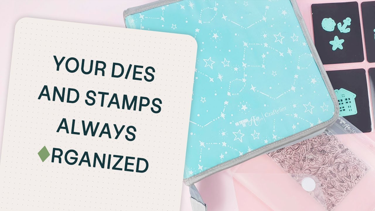 Storage Folder for Stamps and Dies Craftelier YouTube