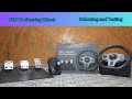 Unboxing and testing the pxn v9 steering wheel