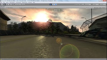Lesson 1.  Overview.  Creating race tracks for car games in Unity 3d.