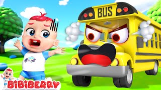 Zombie School Bus 🚌 Stranger In Jail And More Bibiberry Nursery Rhymes & Kids Songs