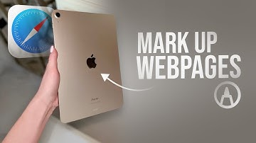 How to Mark Up Web Pages on iPad (tutorial)