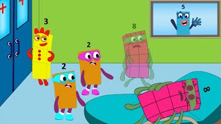 Animation Story Numberblocks Terrible Duos So Sad Octonaughty Died In Hospital
