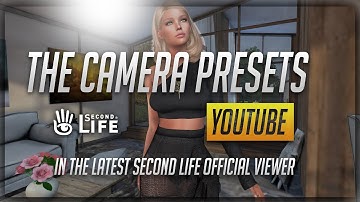 The new Camera Settings in the Second Life Official Viewer