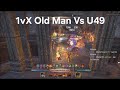 Eso Pvp | Pure DragonKnight 1vx | U49 N°5 | Old Man Vs U49🐉