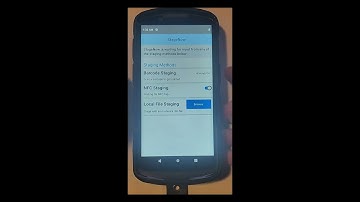 Pace RFID & Barcode - TECH VIDEO, how to Scan STAGENOW barcodes on a Zebra Android Device
