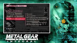 3. Discovery Briefing Files [Extended] - Metal Gear Solid: Integral OST