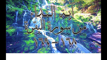 #آيات_النداء3  (سورة البقرة  ١٦٨ - ١٦٩)