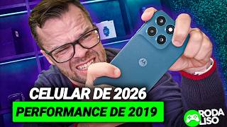MAIS FRACO QUE O GALAXY A17? // RODA LISO Moto G77