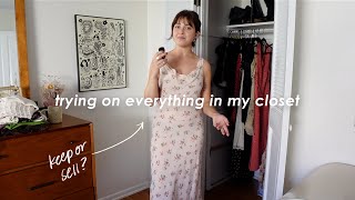 trying on everything in my closet pt. 1 (dresses and skirts)