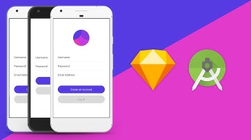 Sketch UI Design to Android Studio XML Tutorial