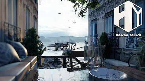 Lumion 10 | 11.5 | 12 | Walk Through in Rainy Mood - || Hassan Youssif ||