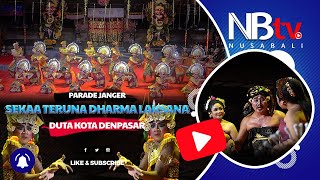 Parade JANGER TRADISI, Sekaa Teruna Dharma Laksana, Duta Kota Denpasar di Pesta Kesenian Bali 2022