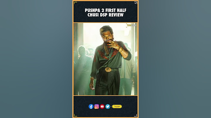 Puspha 2 first half chusi dsp review |  Allu Arjun | Sukumar | Dsp, Rashmika | Thyview