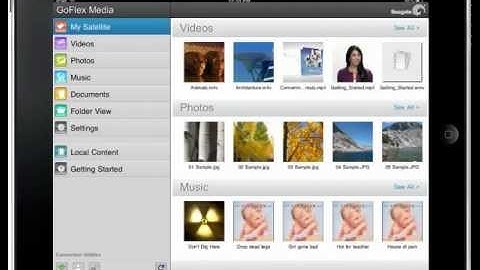 GoFlex Media | Settings Section Tutorial