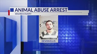 Man arrested on animal cruelty charges in Holmes County