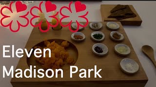 Eleven Madison Park Restaurant Review | 3 Michelin Star | November 2023 Fall Menu | 10/10