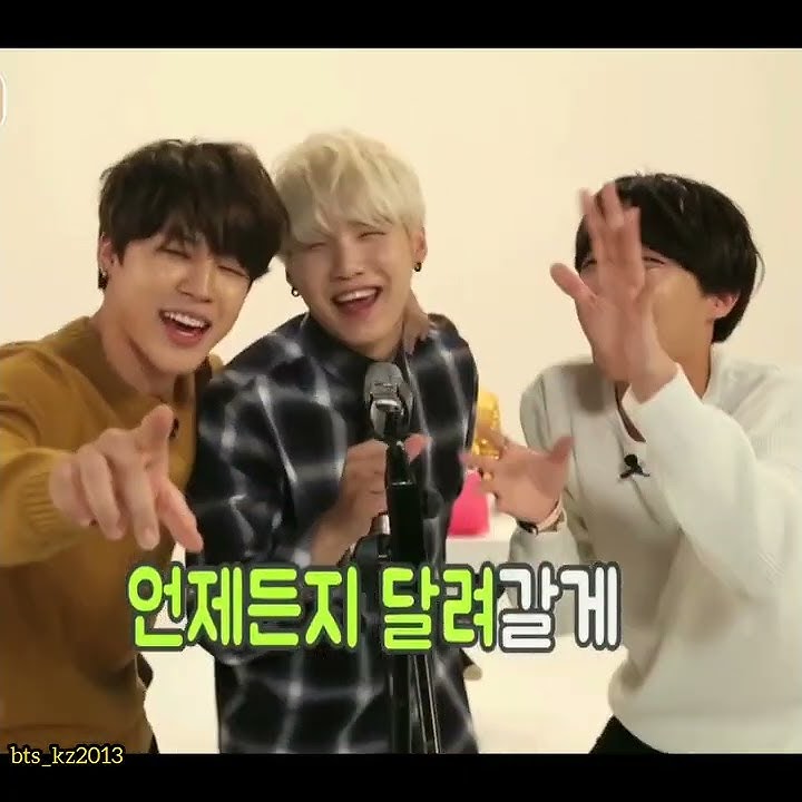 Yoongi,J-Hope and Jimin karaoke 🎤🕺