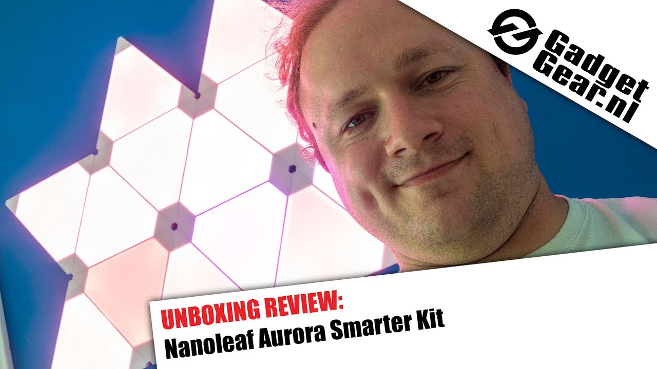 Unboxing Review: Nanoleaf Aurora Smarter Kit - YouTube