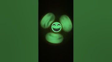 Happy glow in the dark Satisfying Fidget spinner art asmr #fidgettoys #fidgetspinner #shorts