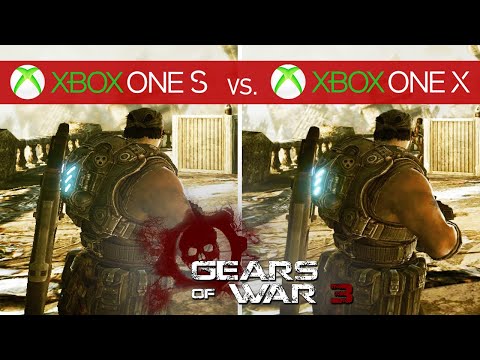 Gears of War 2 Xbox Series X vs Xbox 360 Comparison 