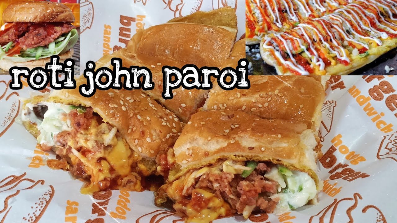 Roti John Paroi Paling sedap\\di senawangMalaysia YouTube