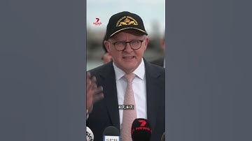 Anthony Albanese joins in on 6-7 meme