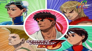 PS2 Night! Street Fighter EX 3! - YoVideogames