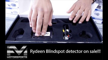 Rydeen Blindspot detector on sale!!! | Product Review |