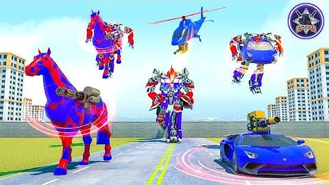 Robot transform 3D game is a real horse robot game 2022